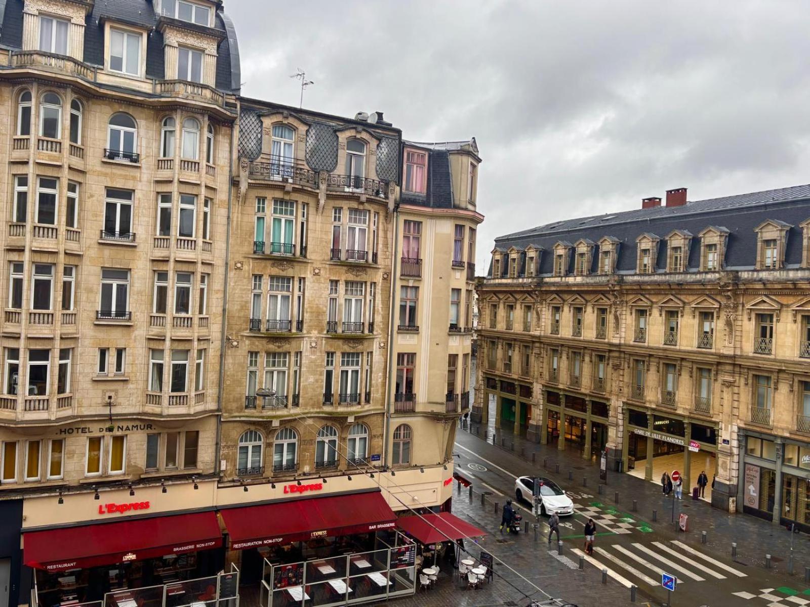 Appartement Cocon Avec Vue Imprenable - Face Gare Lille Flandres 4 Pers Extérieur photo